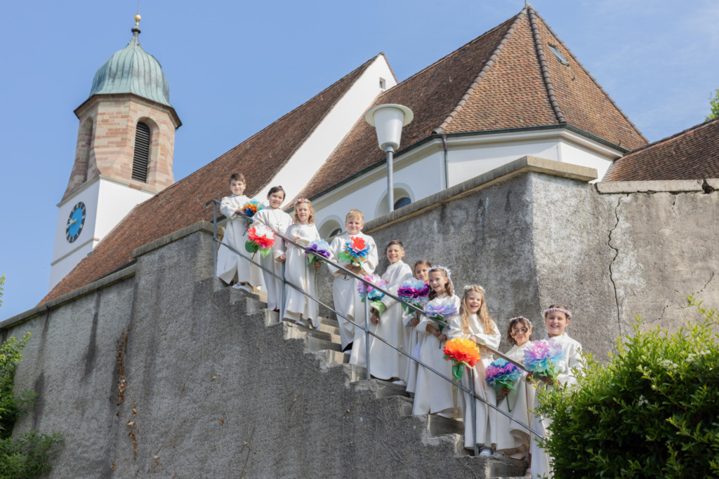 Erstkommunion Impressionen - Pfarrei - Kirchgemeinde: St. Michael Kaisten und St. Maria Ittenthal, gehört zum Pastoralraum Region Laufenburg 2