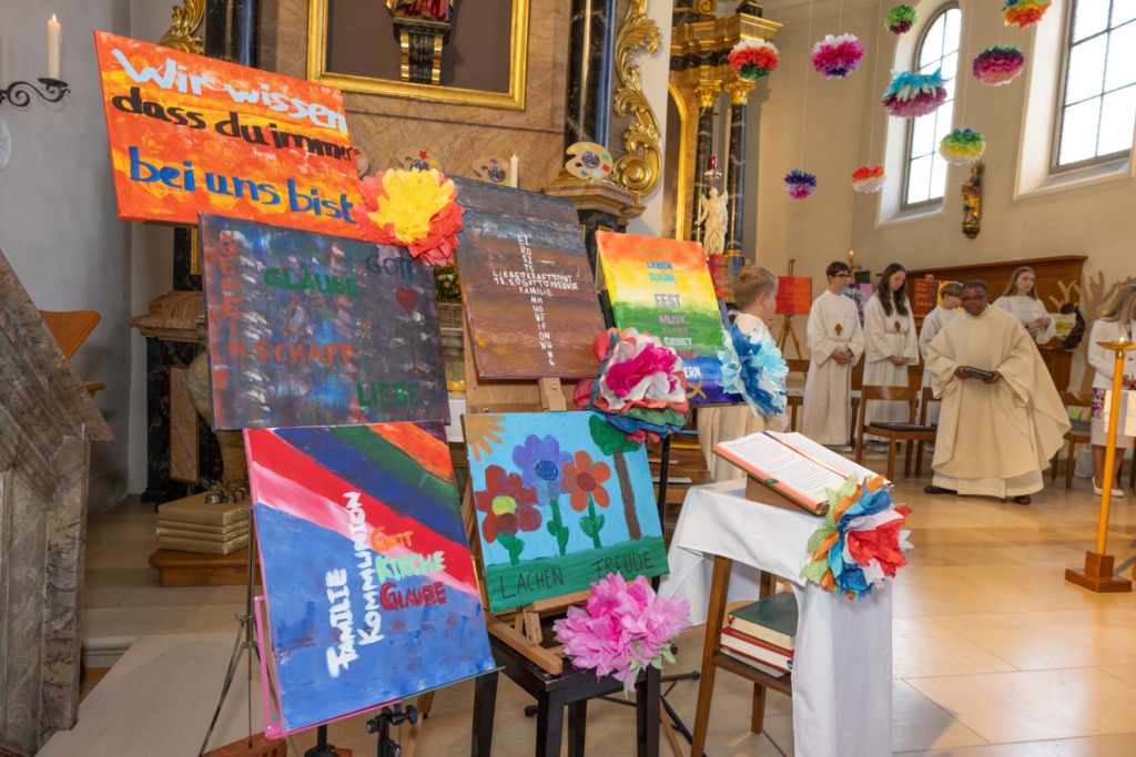 Erstkommunion Impressionen - Pfarrei - Kirchgemeinde: St. Michael Kaisten und St. Maria Ittenthal, gehört zum Pastoralraum Region Laufenburg 3