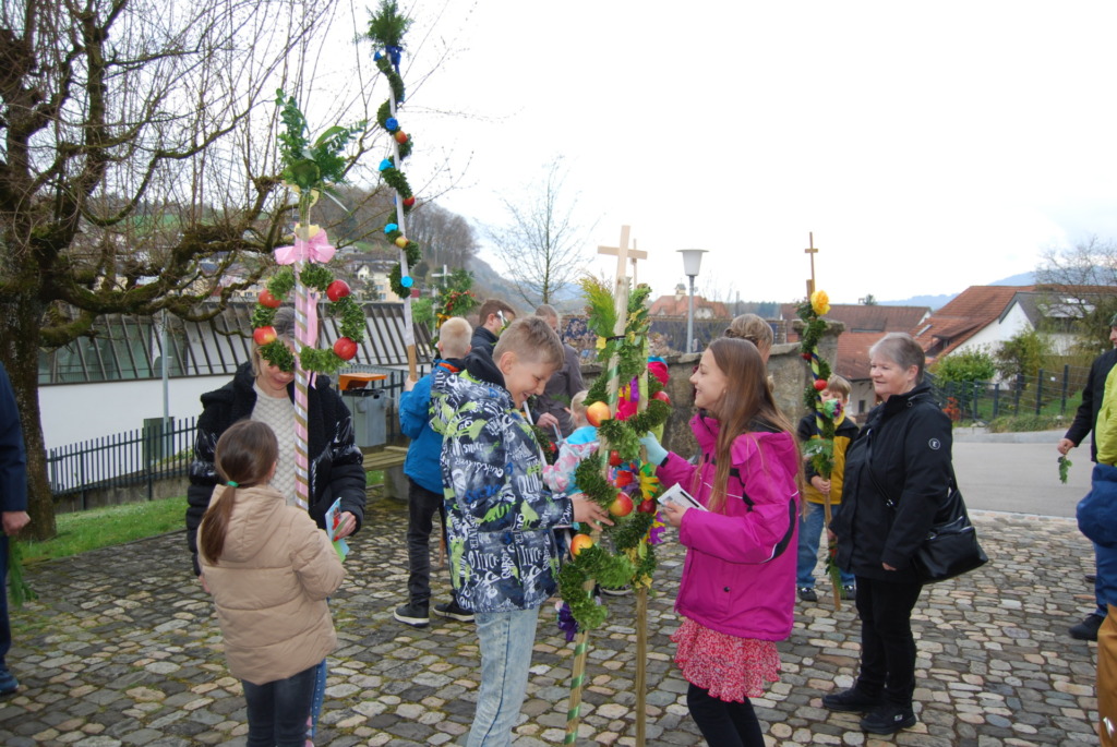 Palmsonntag in Kaisten am 29. März 2026 - Pfarrei - Kirchgemeinde: St. Michael Kaisten und St. Maria Ittenthal, gehört zum Pastoralraum Region Laufenburg 29
