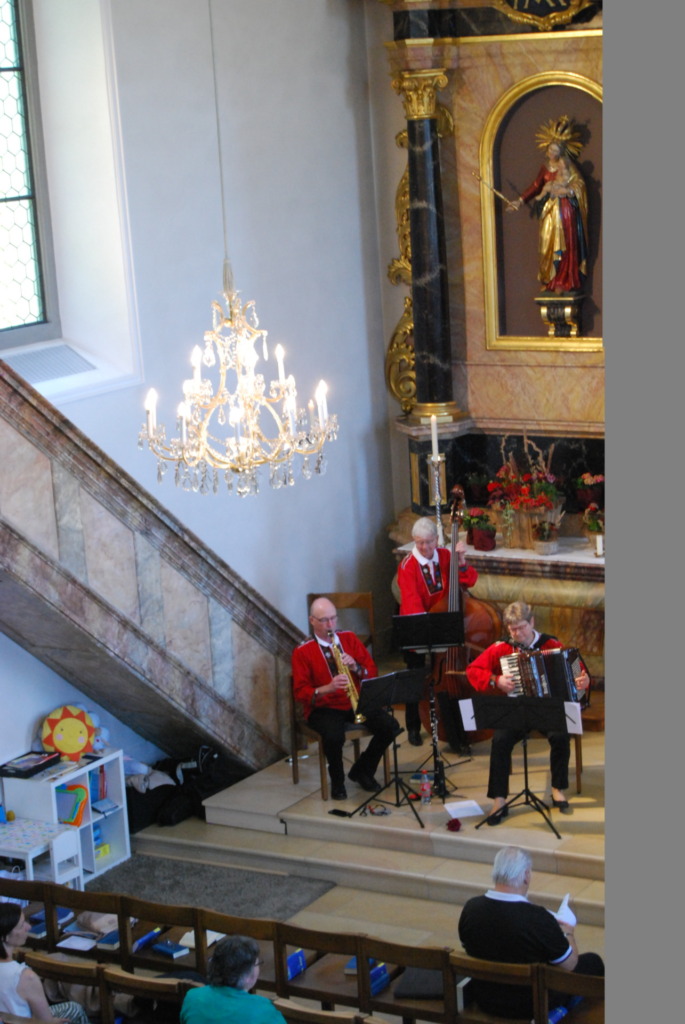 Pfingstgottesdienst - Pfarrei - Kirchgemeinde: St. Michael Kaisten und St. Maria Ittenthal, gehört zum Pastoralraum Region Laufenburg 3